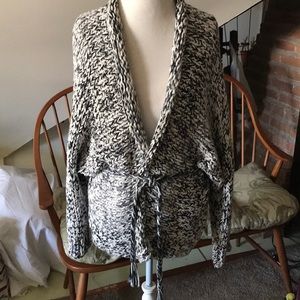 Hand knit free people sweater/jacket